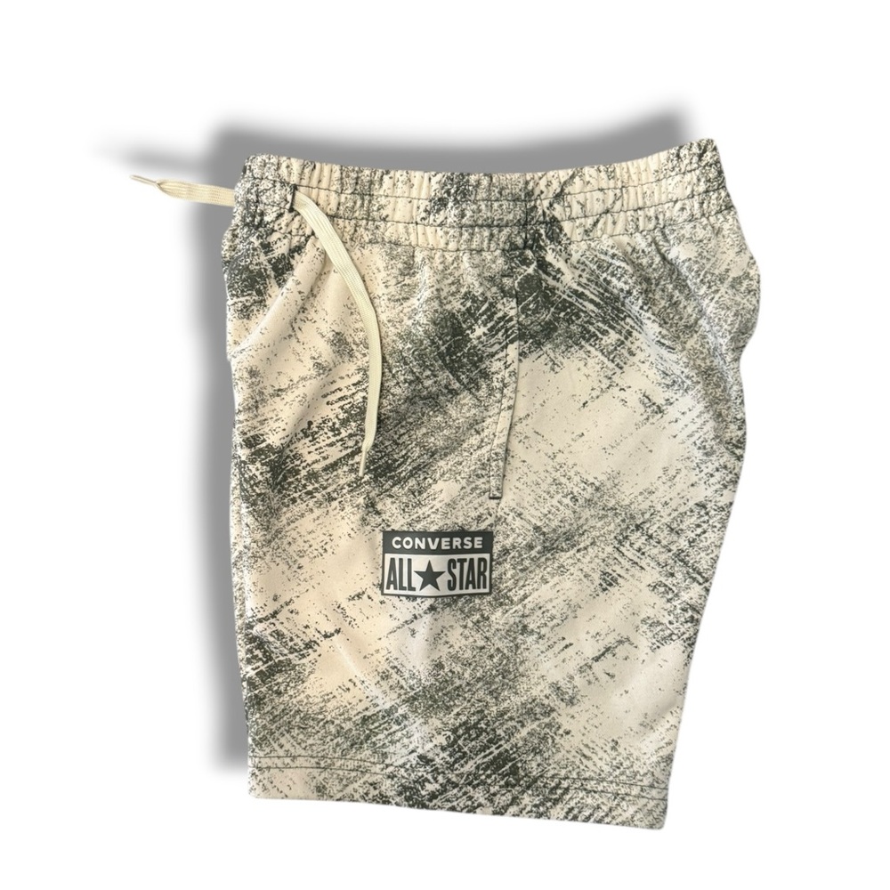 Converse Kids Cream and Gray Shorts